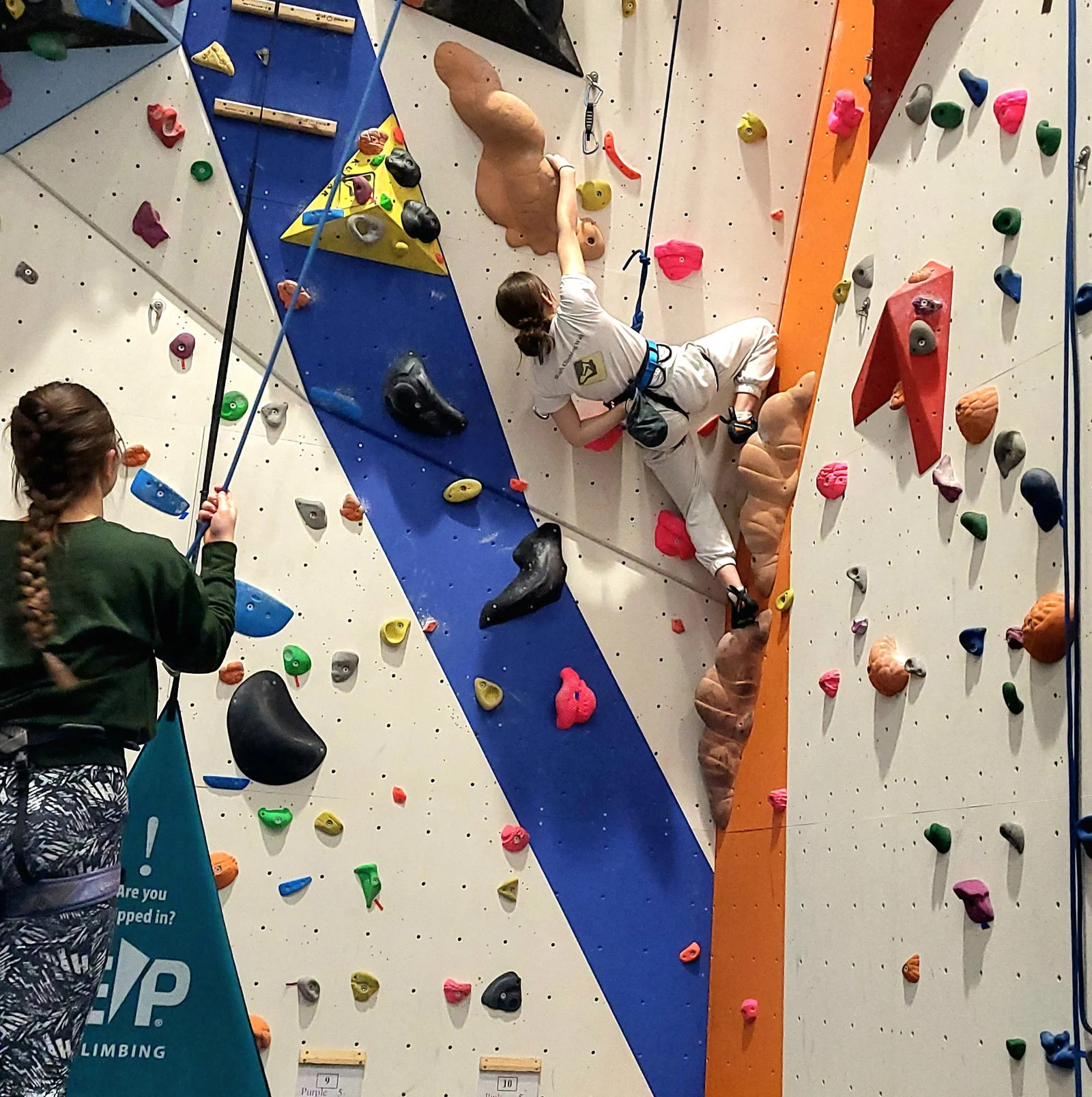 Teen Social Climbing